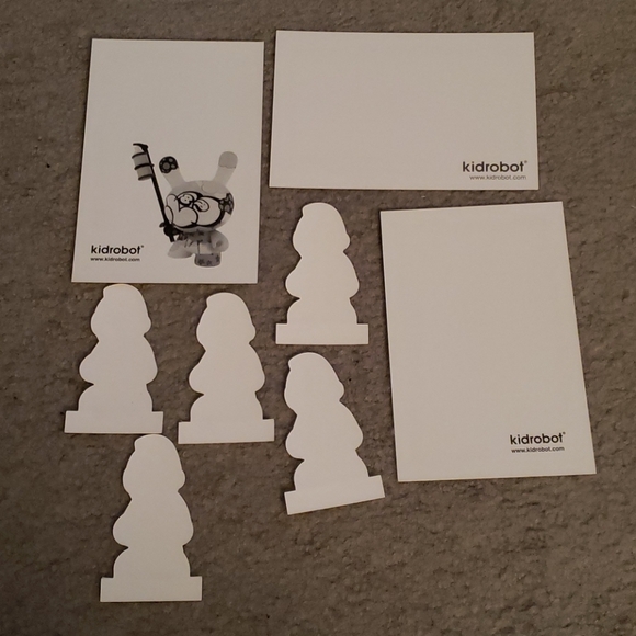 Kidrobot Mascot Stickers and Promo Cards SET NWOT - Picture 6 of 7